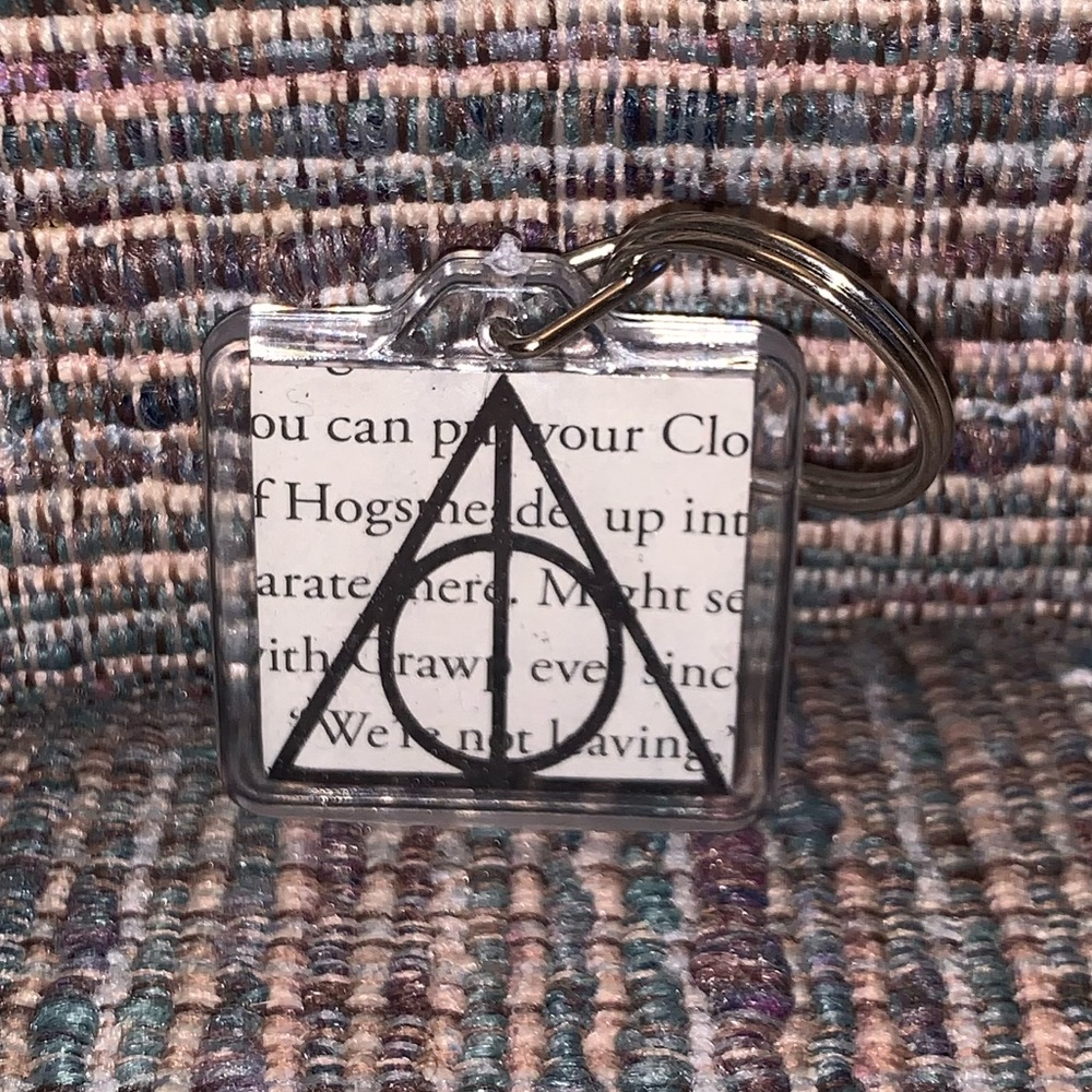 Harry Potter Deathly Hallows Key Chain